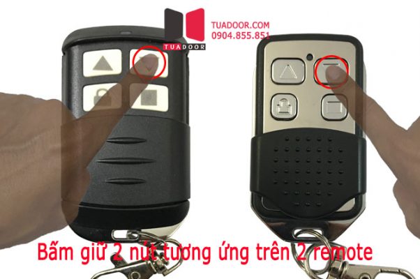 Hướng dẫn chép chìa khóa cửa cuốn